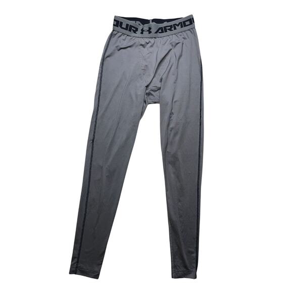 5-82 UNDER ARMOUR Men's Compression Pants Gray Medium - Picture 1 of 6